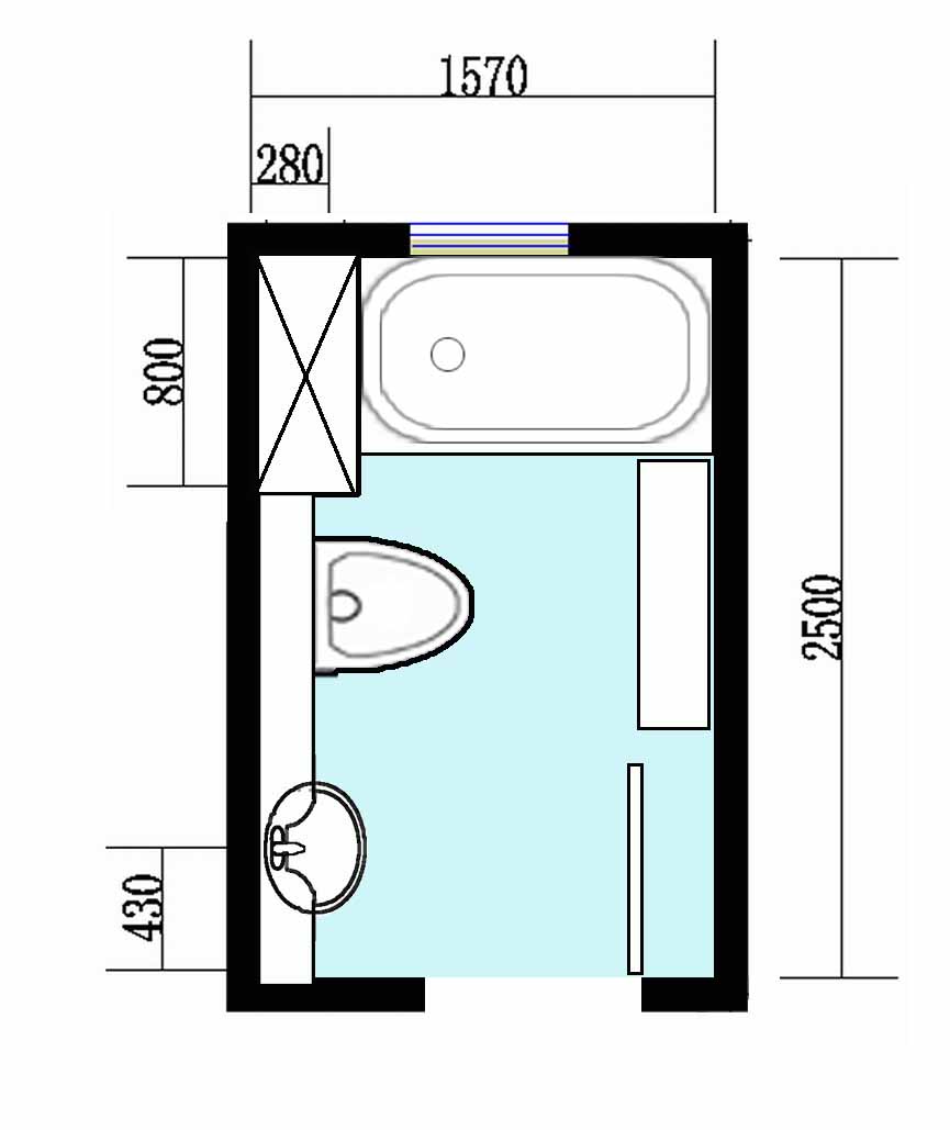 厕所装修淋浴间和便盆如何布局,卫生间洗脸盆和马桶布局