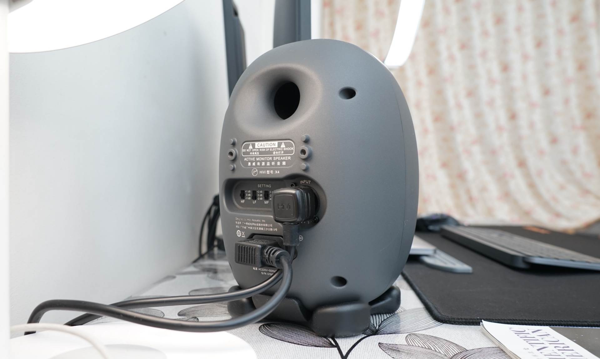 惠威x4音响怎么用,惠威x4多媒体监听音箱