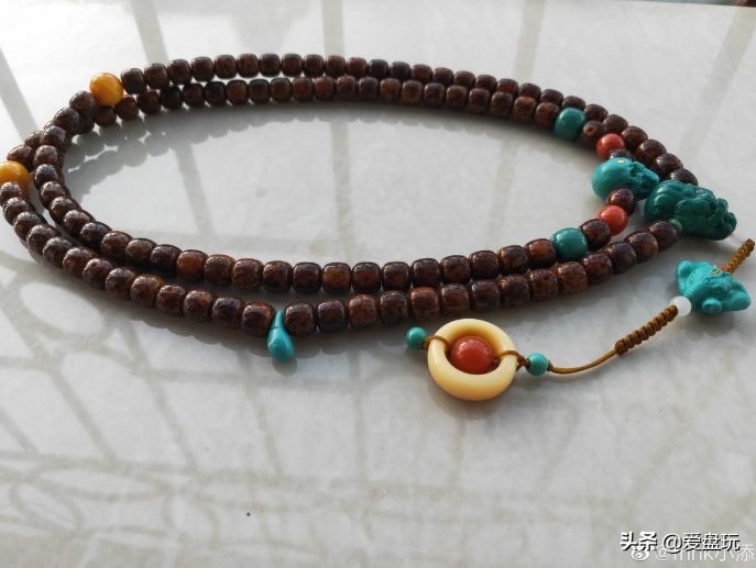 强迫症凤眼菩提,玉化星月盘玩后的效果