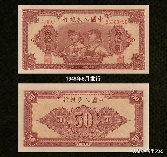 十大精美纸币图片大全,中国纸币图录书籍2023版