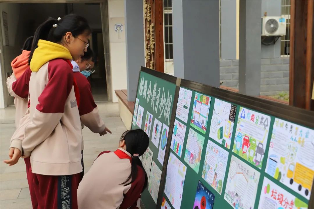 变废为宝垃圾分类创意作品小学,无废校园垃圾分类小制作