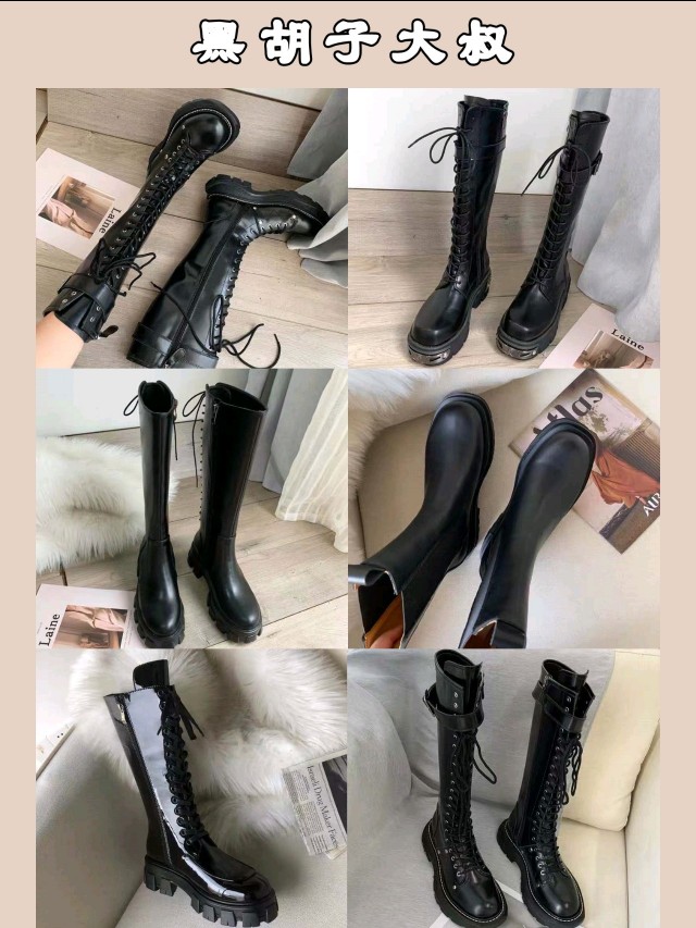 秋冬必火马丁靴选款图片,秋冬必备新款帅气平跟马丁靴