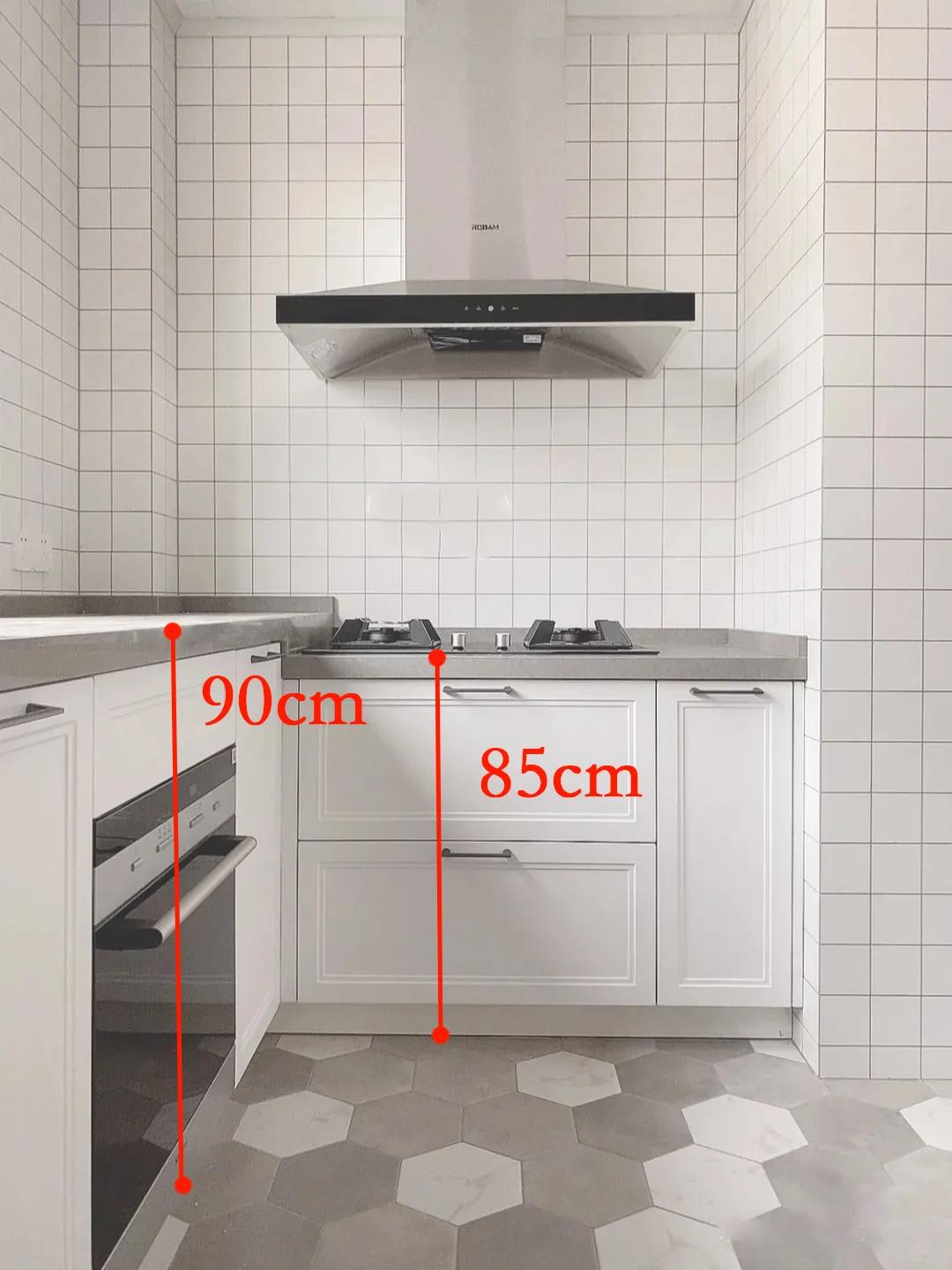 厨房吊柜高只做60厘米怎么补救,厨房吊柜45公分影响台面操作吗