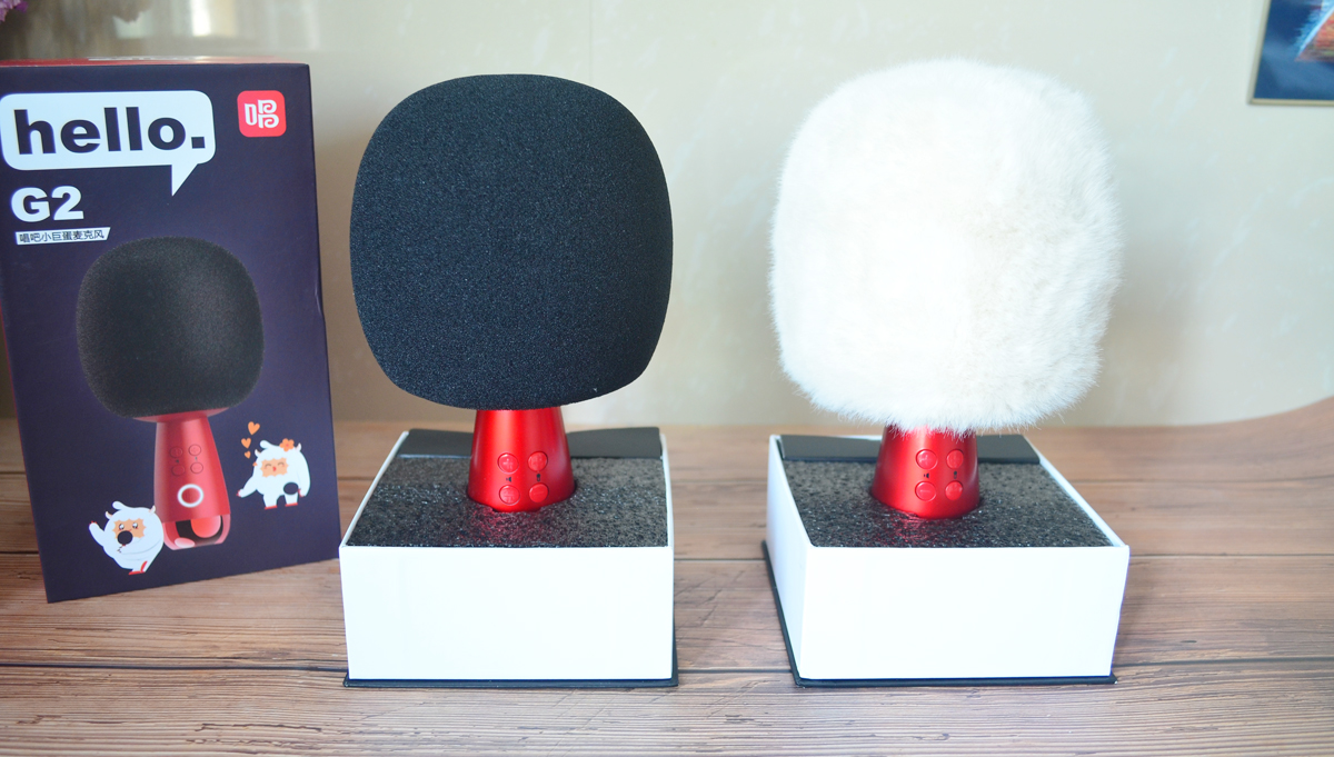 唱吧无线麦克风小巨蛋g2504b星球款,唱吧k歌宝小巨蛋麦克风g2pro