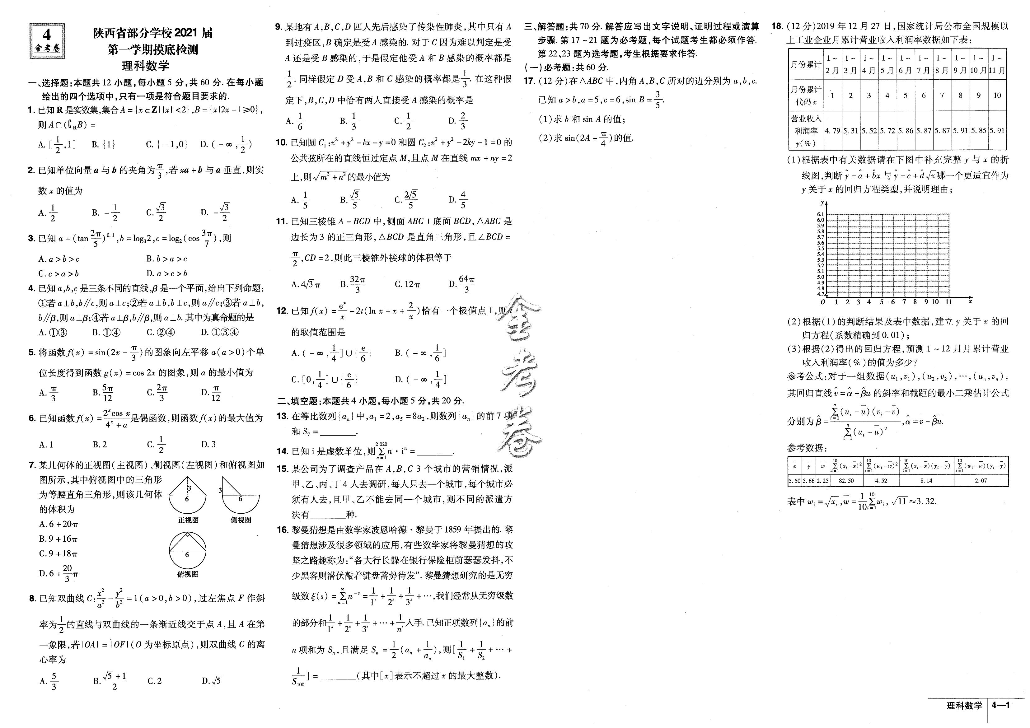 2021年高考冲刺优秀模拟试卷汇编,2024高考冲刺优秀模拟卷45套