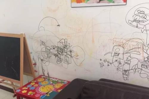 墙面涂鸦如何修复,墙面涂鸦遮盖修复补墙膏