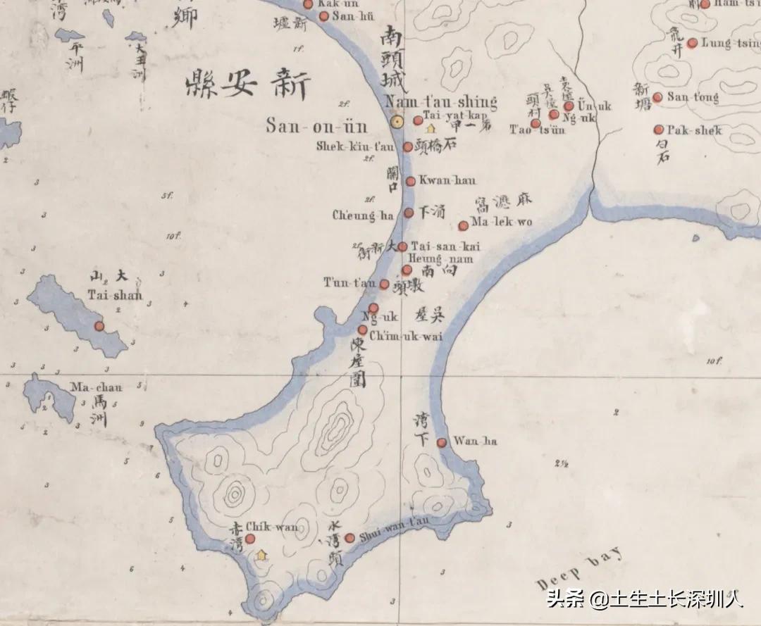 这些深圳老地图，见过一张就算你厉害