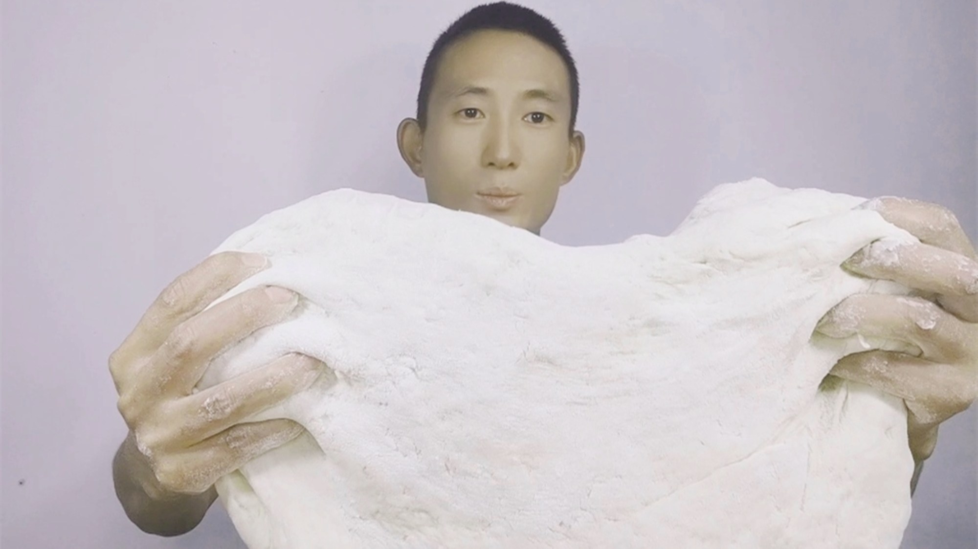 揉面团做饼手法,揉面团正宗做法