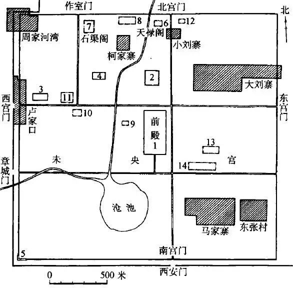 汉长安城是怎样废弃的,汉长安城宫殿建造顺序