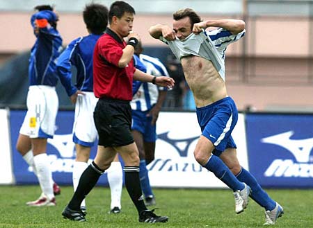 重温赛事-三强互不相让,深圳惨不忍睹,2005年中超联赛(第7轮)