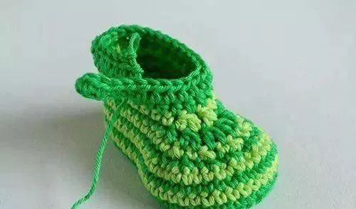 0-3个月婴儿钩针鞋图解大全,实用又好看的宝宝鞋