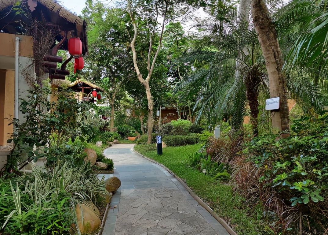 藏在河源爱心岛上的温泉民宿，巴厘岛风情小别墅，私家泡池，惊艳