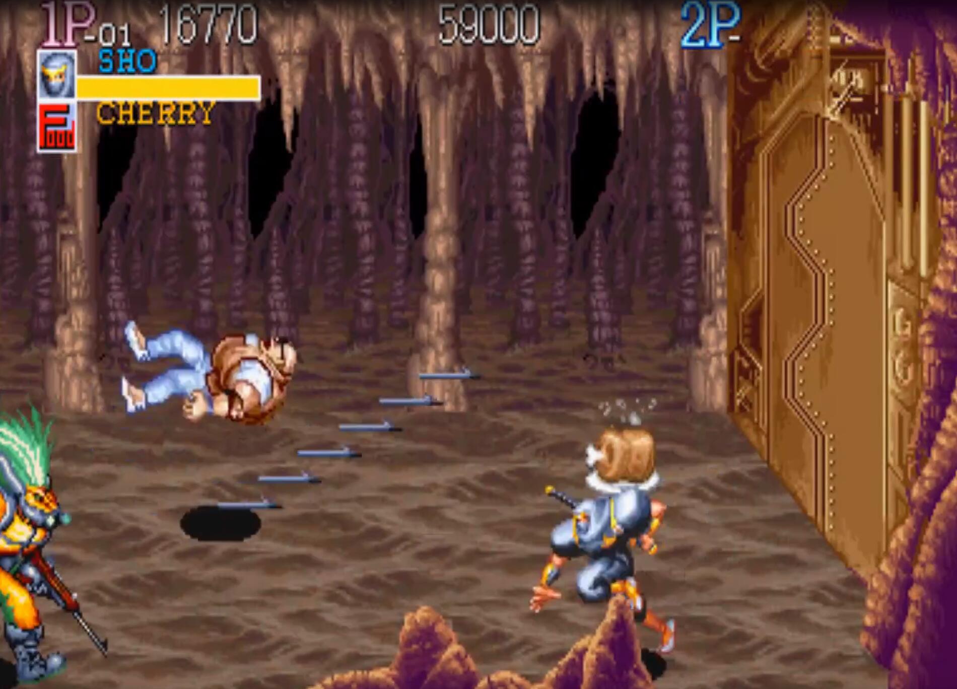 怀旧经典街机《名将》：打击改造人犯罪集团，四兄弟拯救银河系