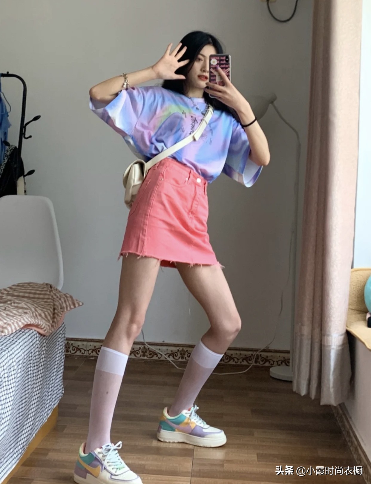 马卡龙色减龄又洋气,简约修身的马卡龙色