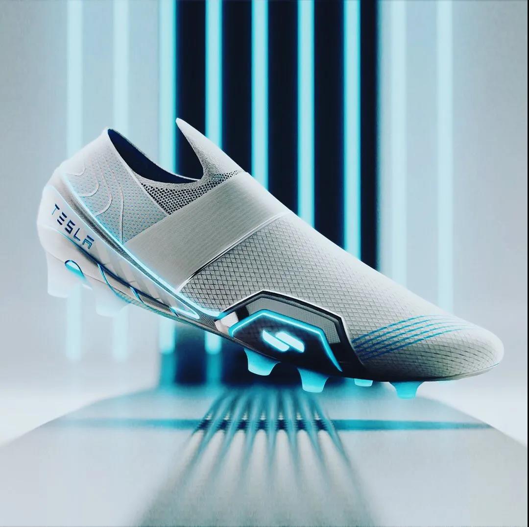 特斯拉马斯克足球鞋,特斯拉鞋子系列