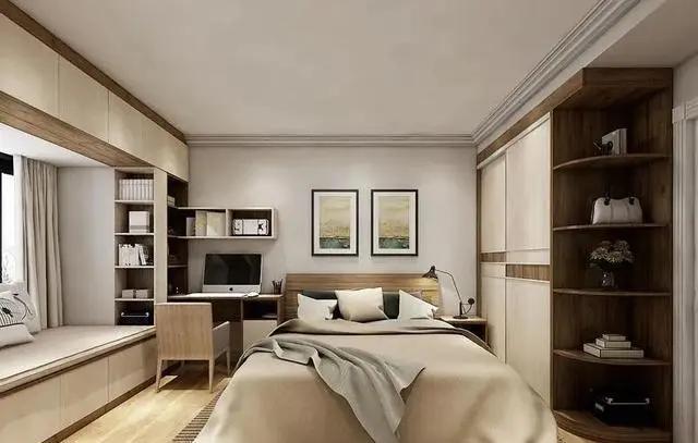 10平米的卧室怎么布置显得房间大,11平米卧室空间怎么利用