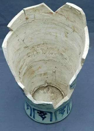 元青花白色分析,元青花瓷器的另类解读