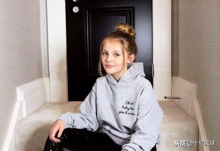 贝克汉姆女儿小七和三个哥哥采访,小七贝克汉姆女儿近照