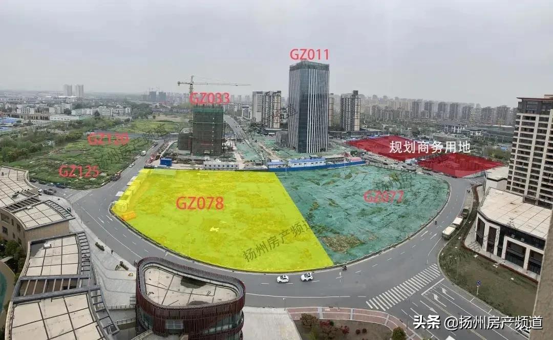 扬州万元地块图,扬州二城地块房价