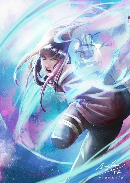 火影忍者人气女角色鸣人之妻日向雏田国外社媒热图赏