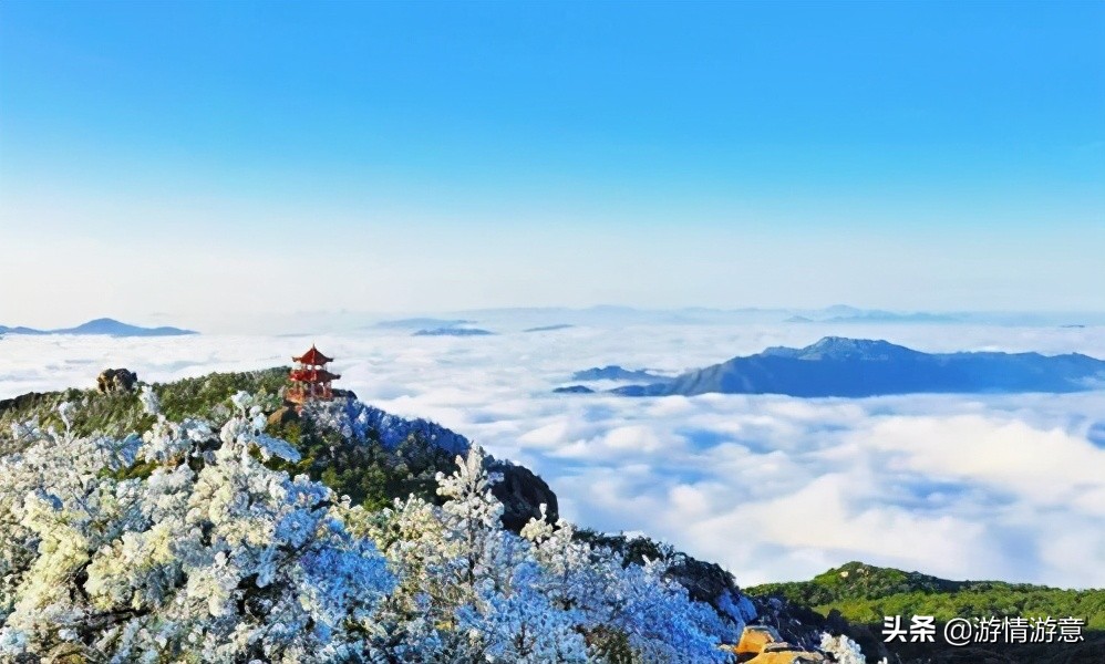 这座九仙山，素以“奇如黄山，秀如泰山，险如华山”而著称