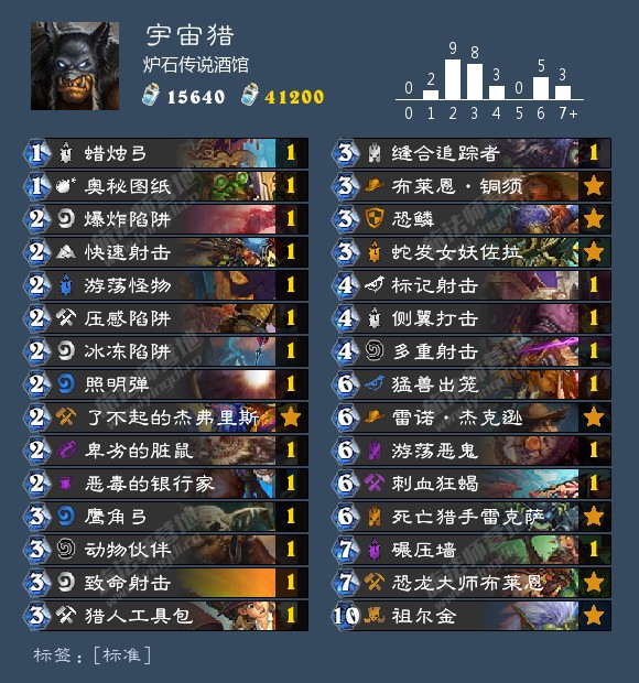 炉石传说狂野卡组推荐2024,炉石传说狂野宇宙术卡组