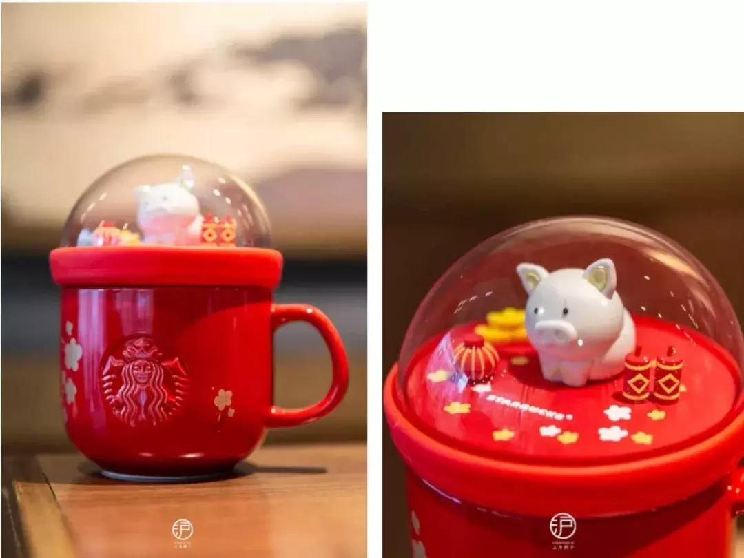 星巴克猪猪杯到哪预订,星巴克最新限定杯