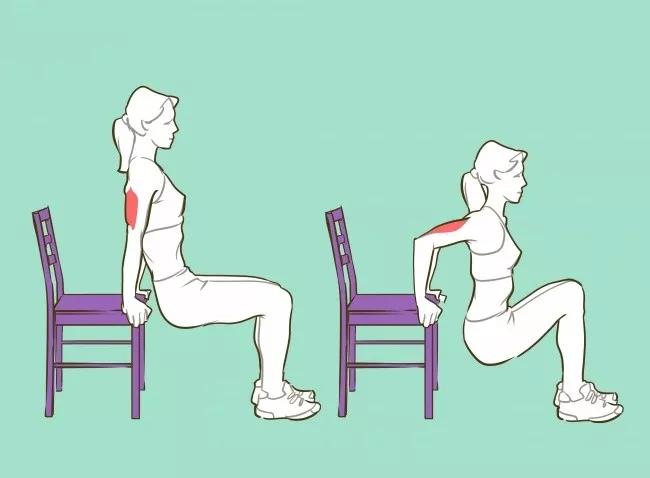 教你一个动作告别拜拜肉,消除拜拜肉必练的几个动作