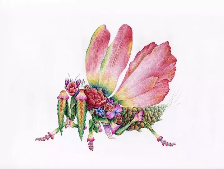 小央美水墨画作品欣赏,小央美人物画