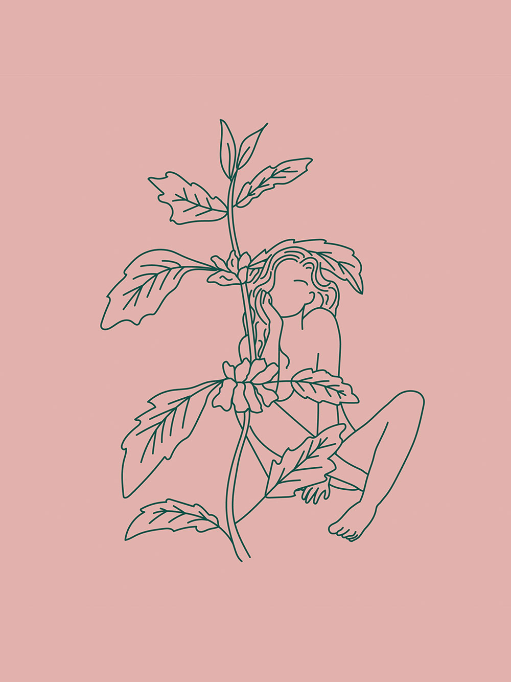 IntheWylde女性润滑剂品牌包装设计via:ClaireHartley