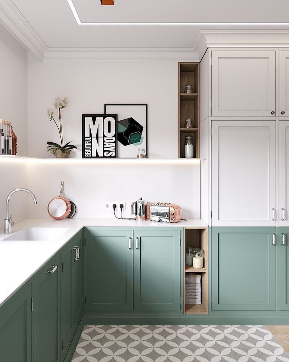 给大家推荐一款橱柜设计,最实用又好看橱柜设计