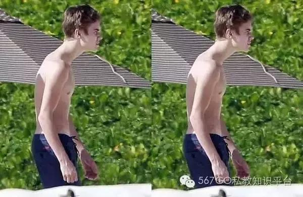 教练帮学员做拉伸动作教学,女教练教拉伸