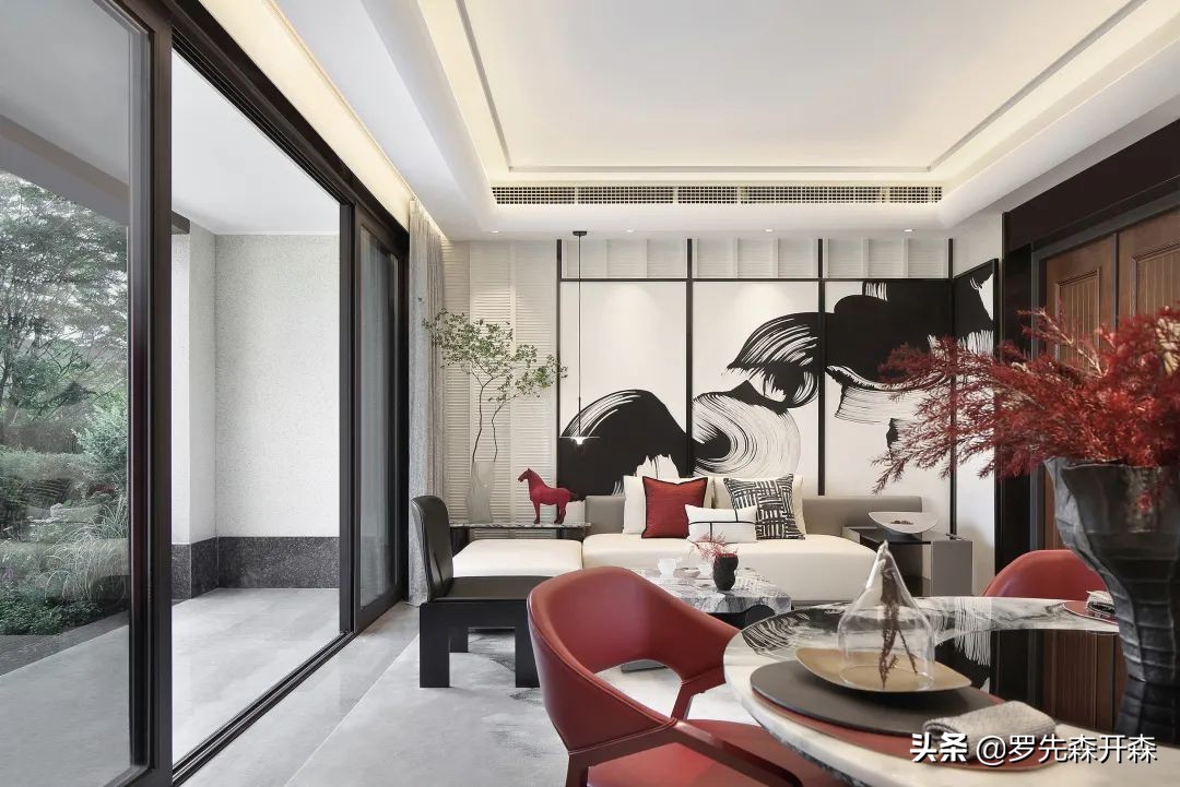 重庆蔡家一百多万小别墅,蔡家金科千里嘉陵合院样板房