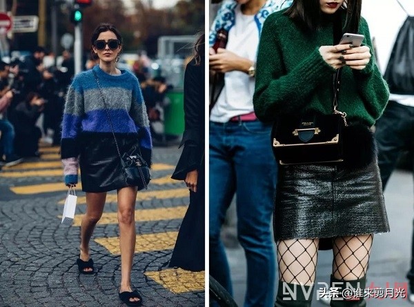 毛衣包臀裙怎么搭配好看,秋冬包臀裙加毛衣穿搭