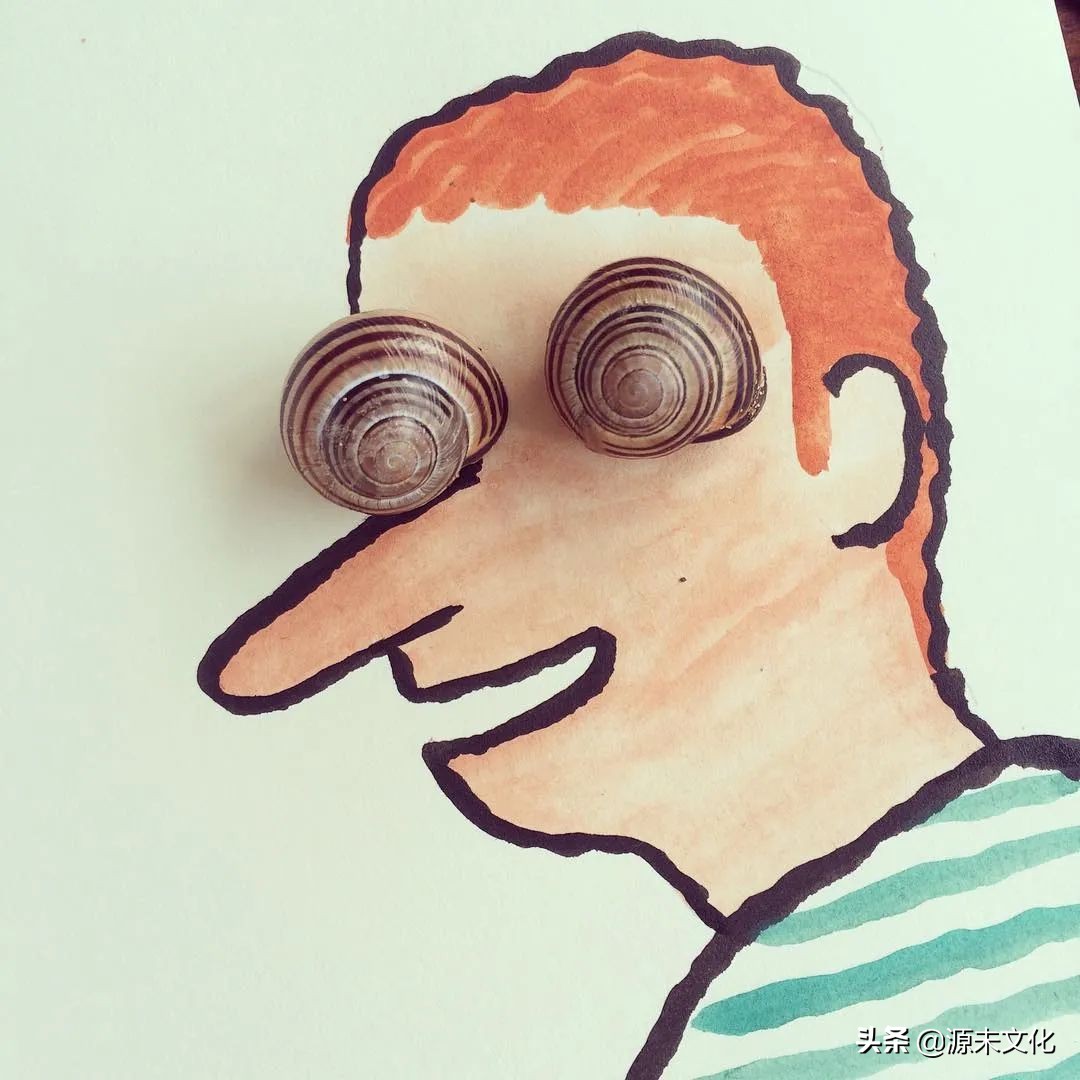 比12万美元一根的香蕉有创意！奇妙笔触直面丧萌日常