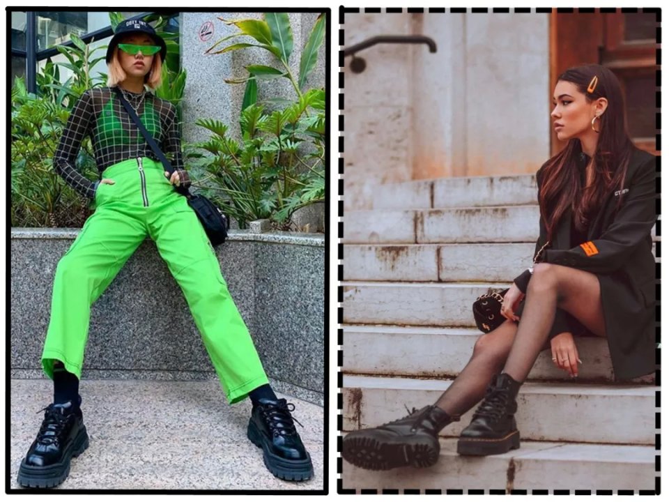 欧阳娜娜最喜欢的马丁靴,欧阳娜娜马丁靴