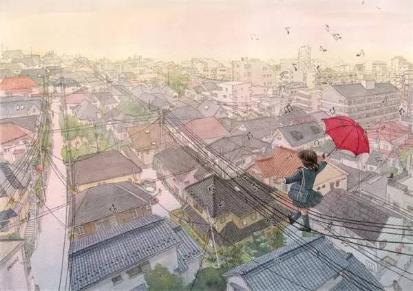 一组非常有意境的动画场景