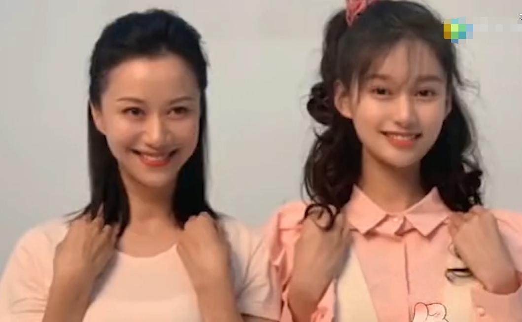 殷桃曾黎阳光姐妹淘幸福二重奏,曾黎殷桃同框视频