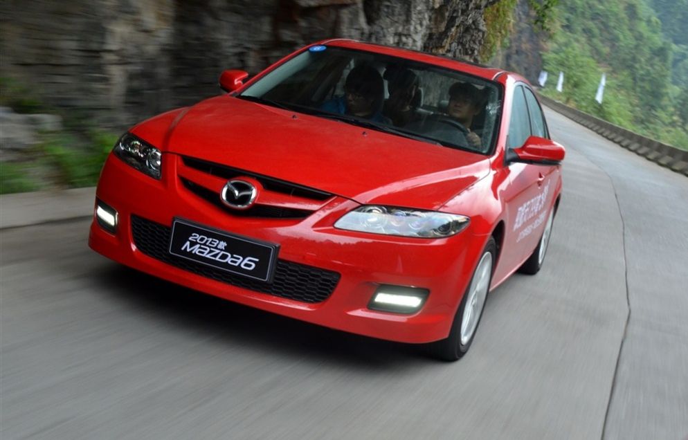 弯道之王马自达6天门山,马自达6弯道王子