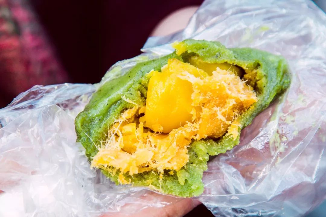 南京青团第一名,一口青团吃100口