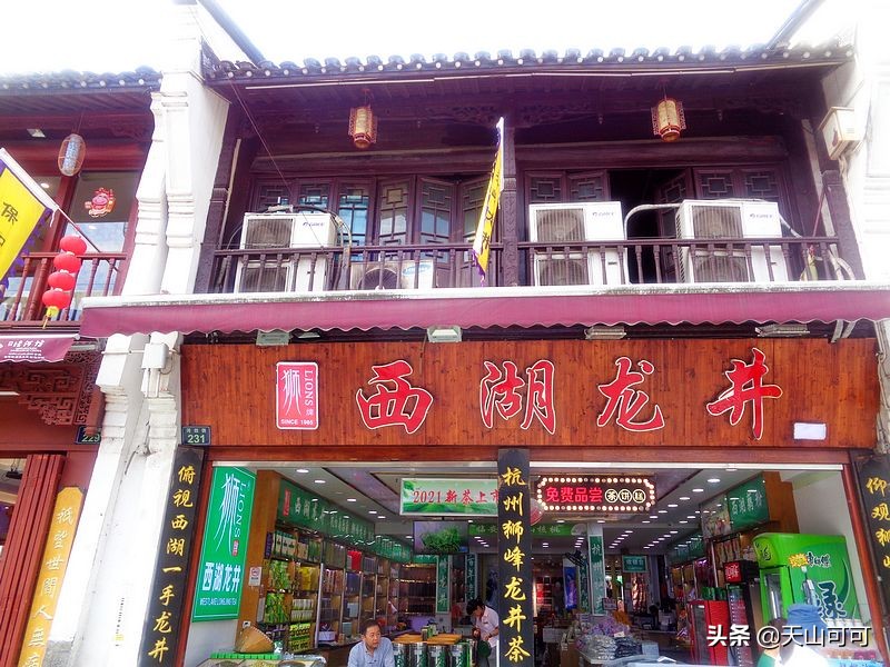 杭州的知名古街南宋御街,来杭州一定要来千年古道南宋御街