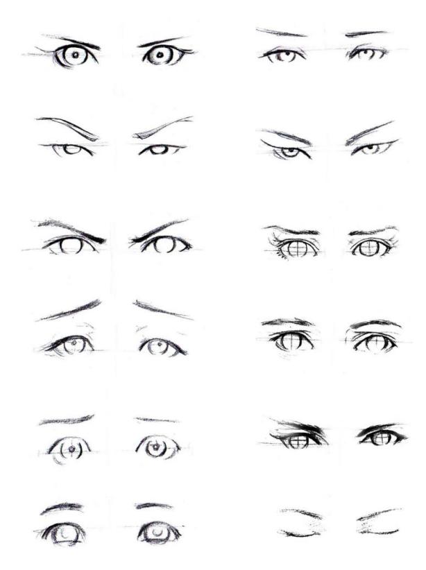 零基础人物脸的画法,人体五官细节该怎么画