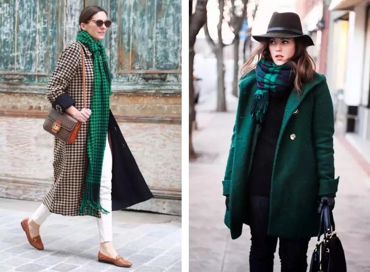 冬季围巾简单又好看的系法,冬季围巾戴头上保暖的系法