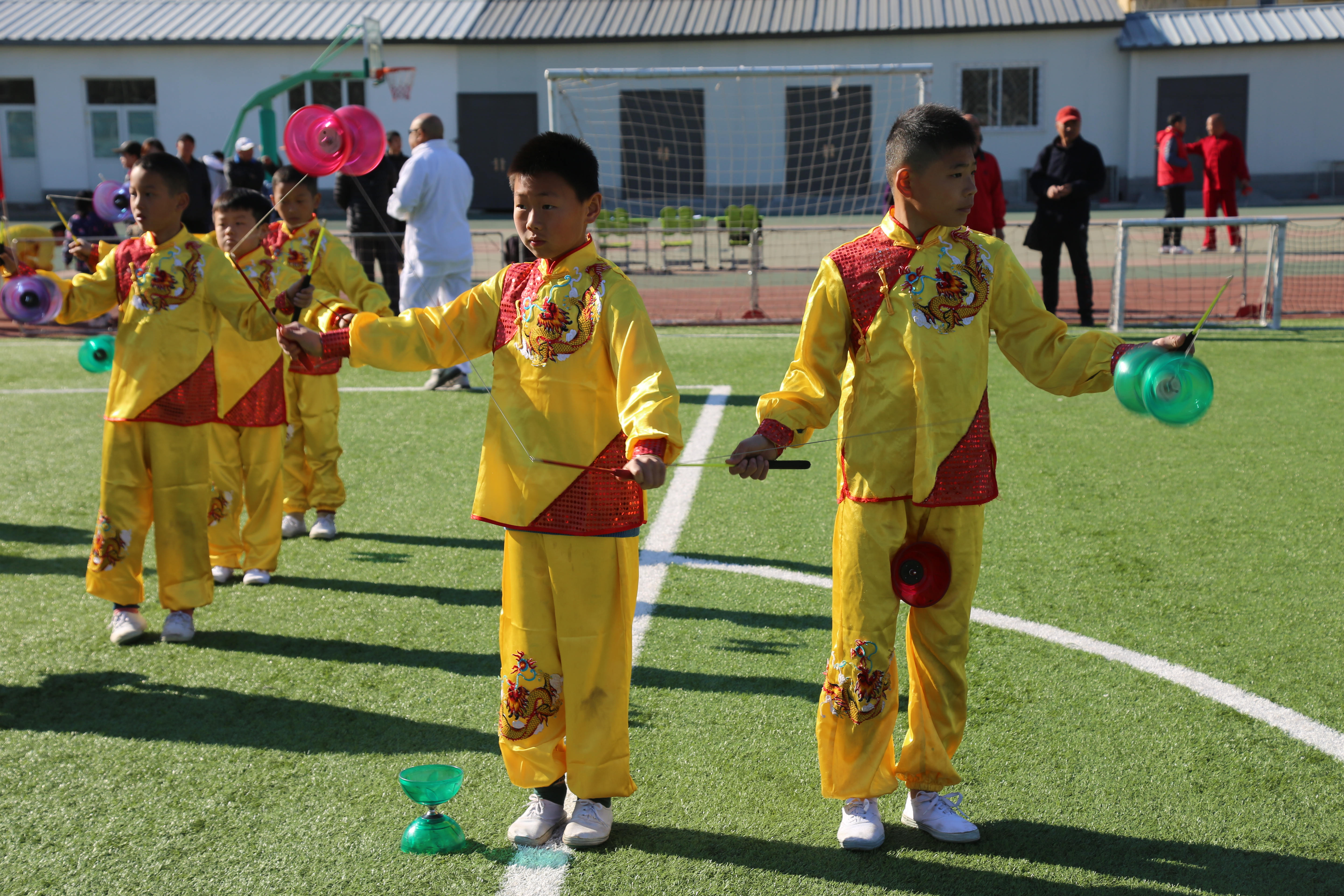 顺义区举办京津冀户外运动嘉年华顺义区空竹交流展示赛