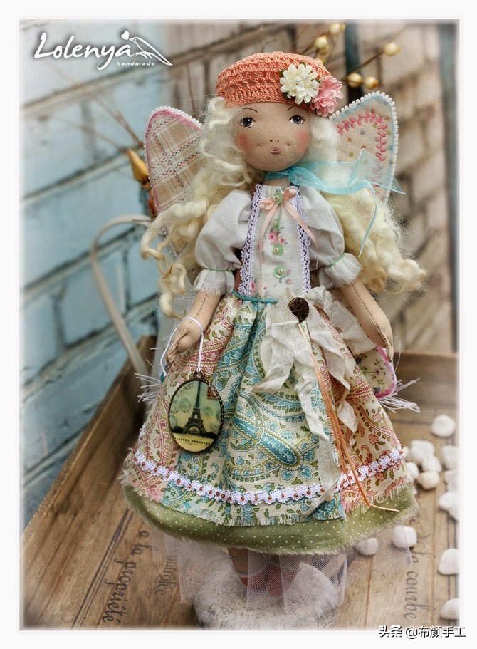 OlgaAbakumova的布艺娃娃,魔法花园里小花仙