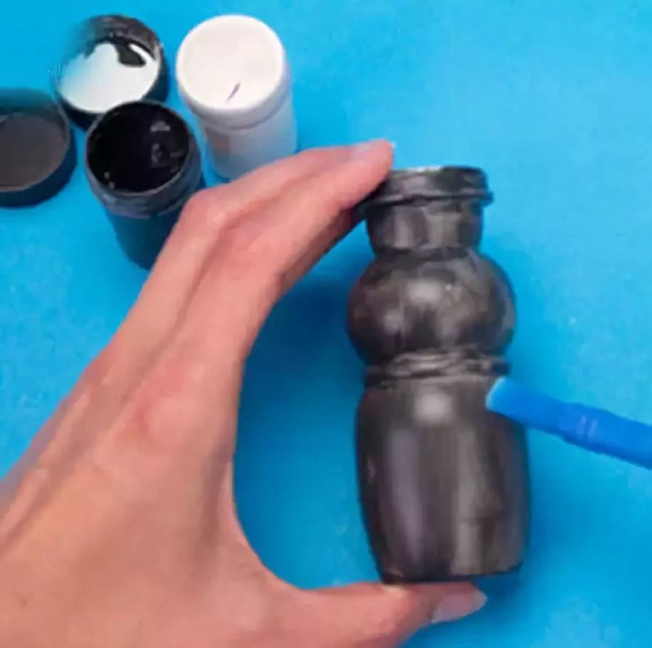 幼儿园元旦手工制作酸奶瓶,玻璃酸奶瓶子创意手工制作