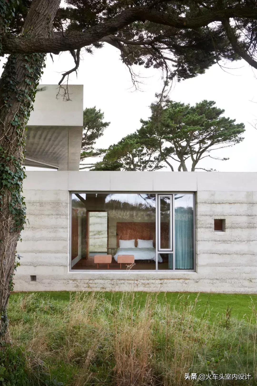 夯土水泥艺术外墙,夯土墙质感