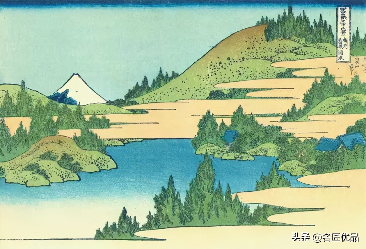 葛饰北斋富岳三十六景作品说明,清代五十位宫廷画师