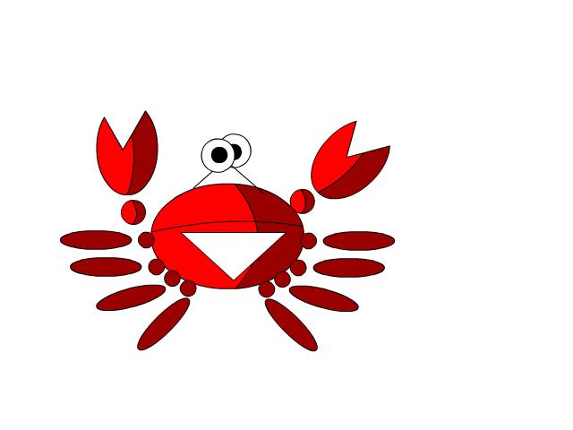 怎样画螃蟹虾图片大全,如何画螃蟹速写画