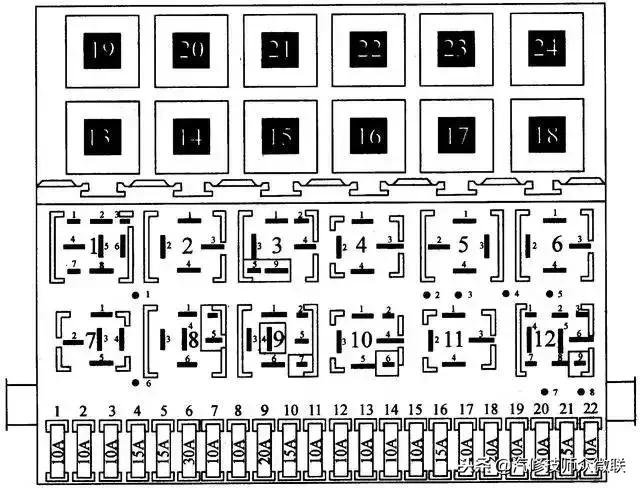 一分钟教你看懂汽车电路图,汽车电路图怎么看才简单易懂